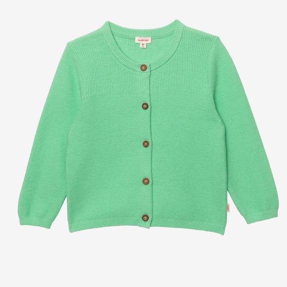 Catimini Green Green and Ecru Cardigan Set size 9 months - Picture 9 of 9